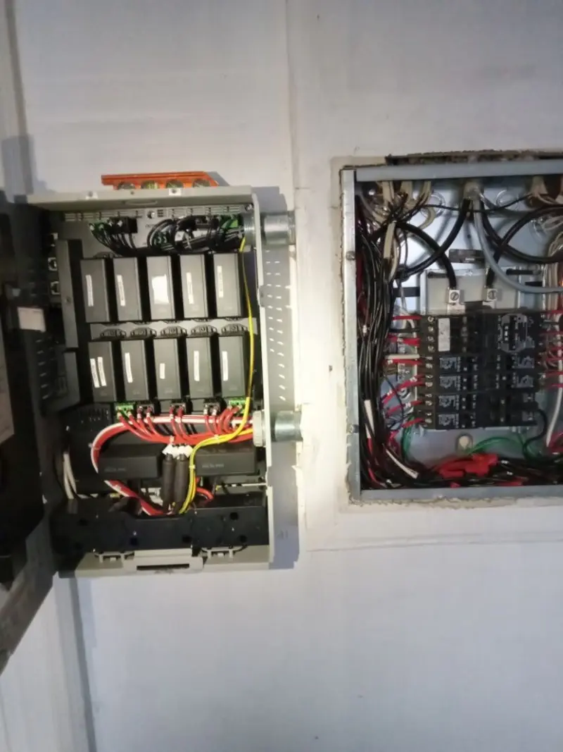 Electrical panel upgrade completed for Ring Doorbell Installation in Nassau Village-Ratliff